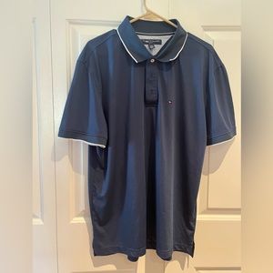 Mens Tommy Hilfiger Navy Golf shirt XLarge